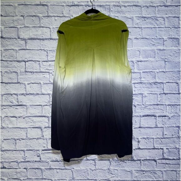 Soft Surroundings Ombre Open Front Cardigan Vest - Picture 3 of 11